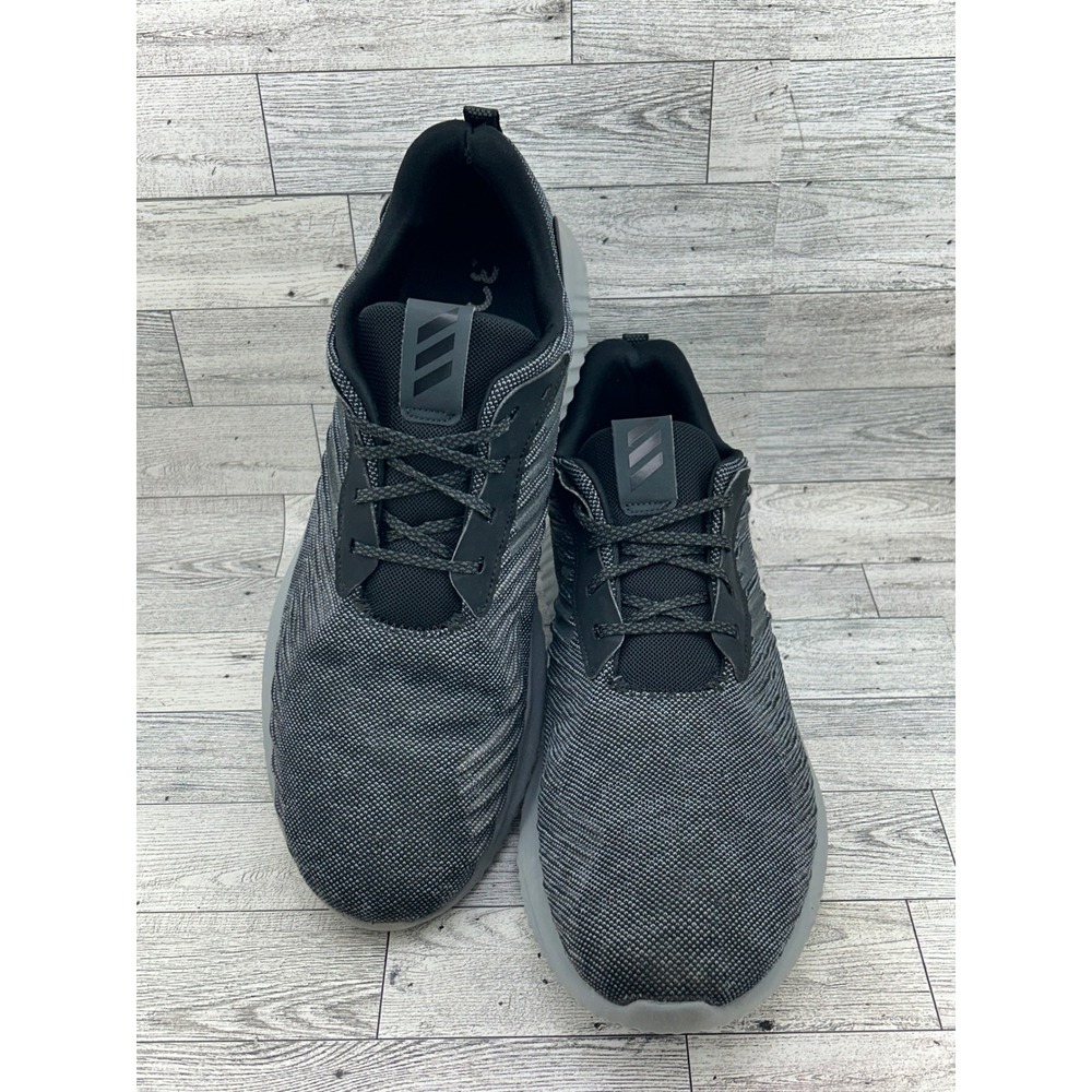 Adidas Alphabounce Beyond Carbon Grey Black Running Shoes CG5127 Men Sz 13